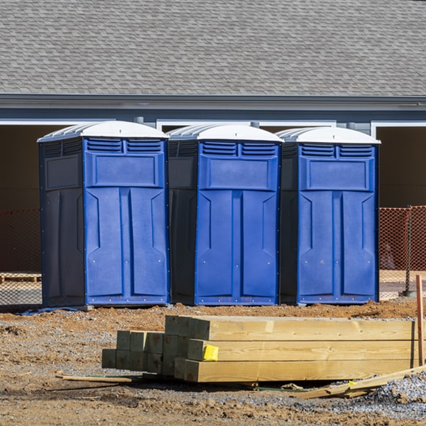 what is the expected delivery and pickup timeframe for the porta potties in Palmona Park FL